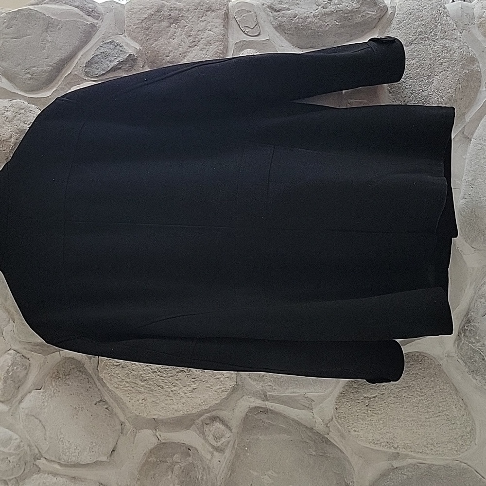 RW&CO. Men's Black Wool Coat - Picture 3 of 6
